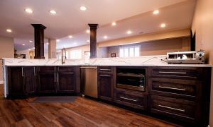 Bar Area Design | Studio 11 Cabinets & Design