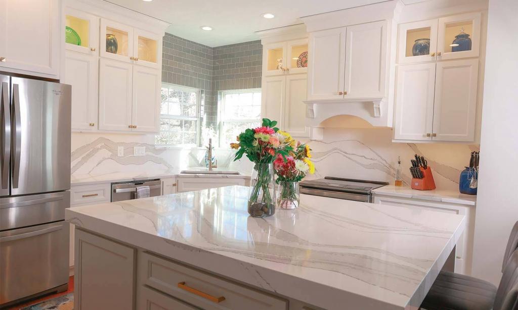 white counters