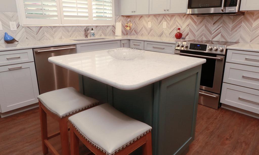 white counters