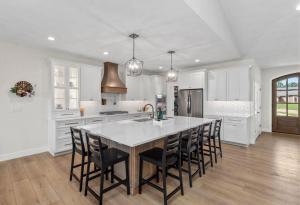 White Farm Style kitchen in Columbia, IL.